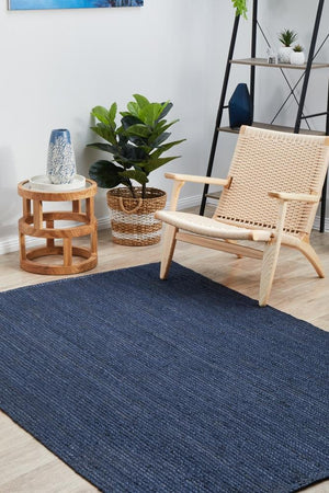 Bondi Navy Rug - Floorsome - BONDI COLLECTION