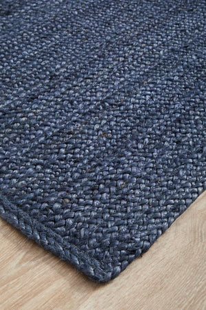 Bondi Navy Runner Rug - Floorsome - BONDI COLLECTION