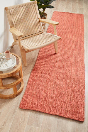 Bondi Terracotta Runner Rug - Floorsome - BONDI COLLECTION