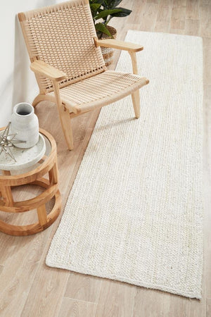 Bondi White Runner Rug - Floorsome - BONDI COLLECTION