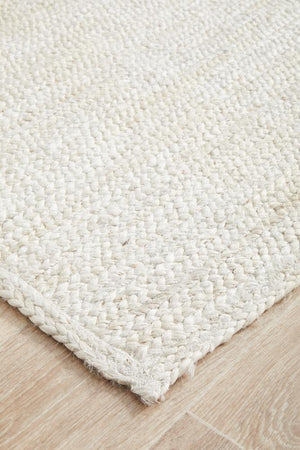 Bondi White Runner Rug - Floorsome - BONDI COLLECTION