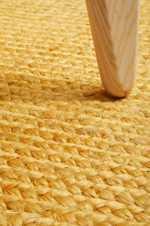 Bondi Yellow Oval Rug - Floorsome - BONDI COLLECTION