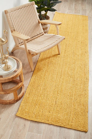 Bondi Yellow Runner Rug - Floorsome - BONDI COLLECTION