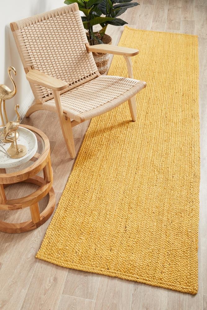 Bondi Yellow Runner Rug