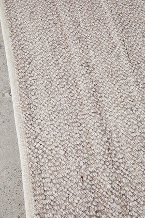 Boucle Natural Rug - Floorsome - Boucle Collection