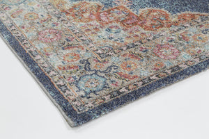 Brentwood Transitional Navy Rug - Floorsome - Rug