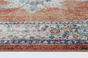 Brentwood Transitional Rust Rug - Floorsome - Rug