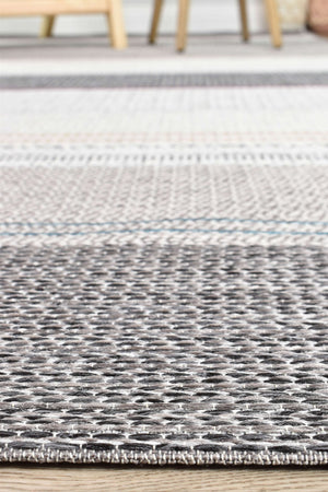 Brighton 98037 9010 Grey Multi Rug - Floorsome - INDOOR/OUTDOOR