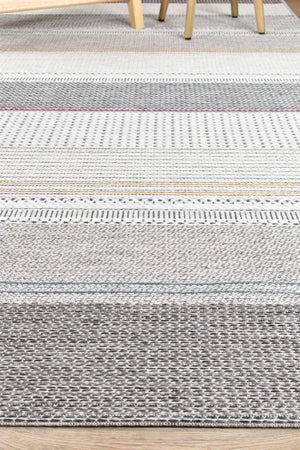 Brighton 98037 9010 Grey Multi Rug - Floorsome - INDOOR/OUTDOOR