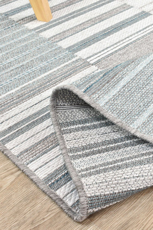 Brighton 98054 5042 Soft Blue Rug - Floorsome - INDOOR/OUTDOOR