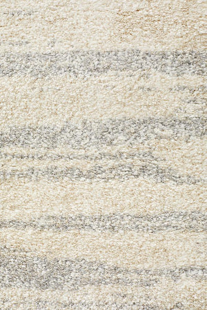 Broadway Evelyn Contemporary Silver Rug - Floorsome - Modern