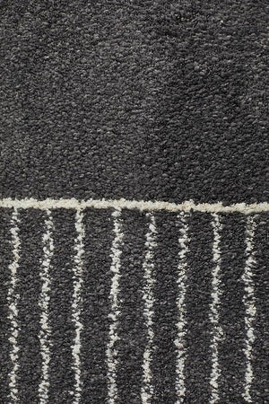 Broadway Florence Modern Charcoal Rug - Floorsome - Modern