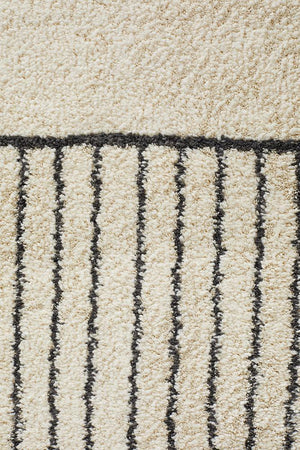 Broadway Florence Modern Ivory Rug - Floorsome - Modern