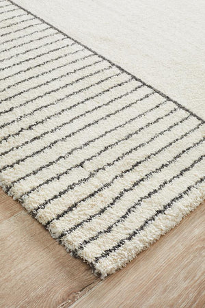 Broadway Florence Modern Ivory Rug - Floorsome - Modern