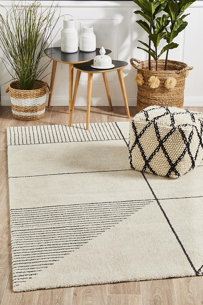 Broadway Florence Modern Ivory Rug