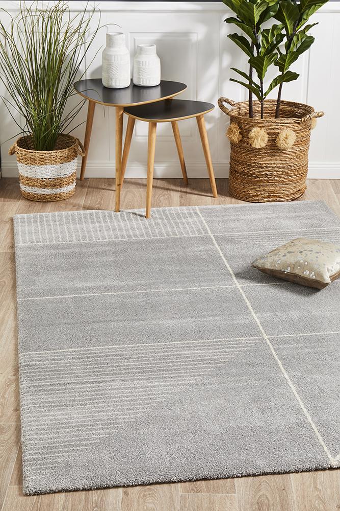 Broadway Florence Modern Silver Rug