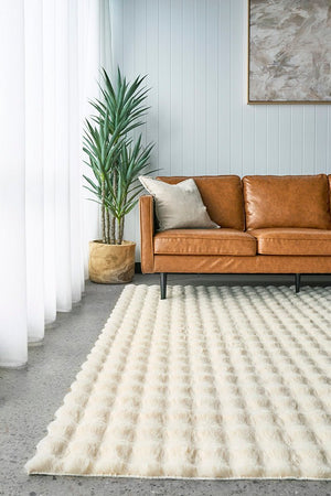 Bubble Natural - Machine Washable Rug - Floorsome - Bubble - Machine Washable Rugs