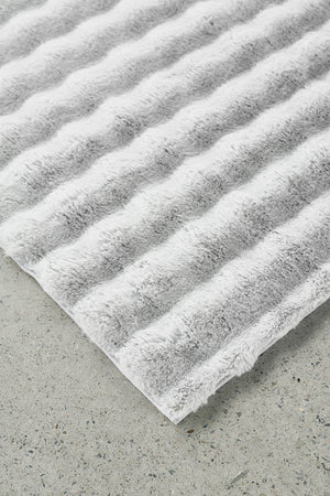 Bubble Silver - Machine Washable Rug - Floorsome - Bubble - Machine Washable Rugs