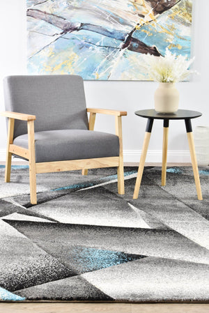 Capella 54B Grey Turquoise - Floorsome - MODERN