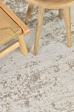 Carmel 28346 063 Beige White - Floorsome - INDOOR/OUTDOOR