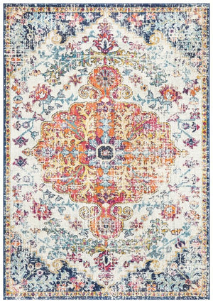 Carnival White Transitional Rug - Floorsome - Modern