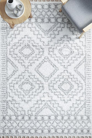 Casablanca Fez White Rug - Floorsome - Casablanca