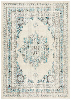 Century 922 White Rug - Floorsome - Modern