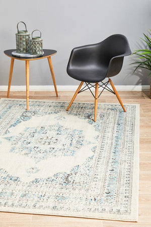 Century 922 White Rug - Floorsome - Modern