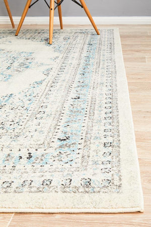 Century 922 White Rug - Floorsome - Modern