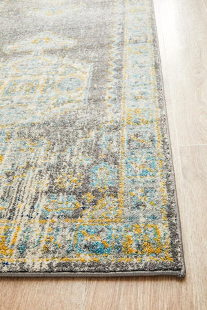 Century 944 Grey Runner Rug - Floorsome - Century Collection