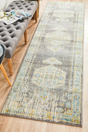 Century 944 Grey Runner Rug - Floorsome - Century Collection