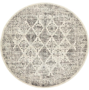 Century 999 Grey Round Rug - Floorsome - Century Collection