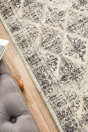 Century 999 Grey Runner Rug - Floorsome - Modern