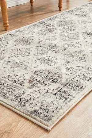 Century 999 Grey Runner Rug - Floorsome - Modern