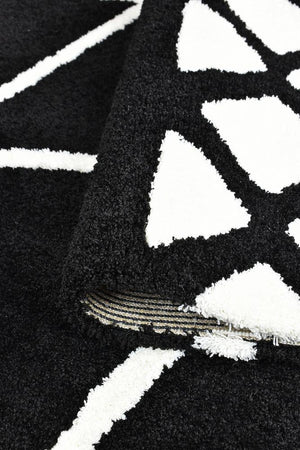 Chiapas Berber Black White Rug 63207 - 630 - Floorsome - MODERN