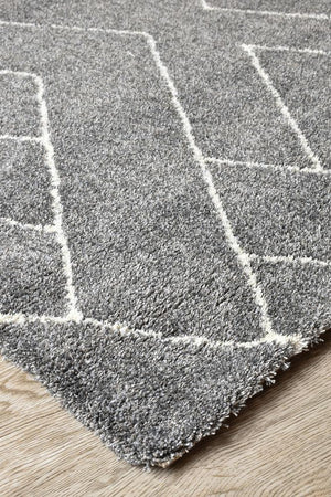 Chiapas Berber Charcoal Rug 63714 - 092 - Floorsome - MODERN