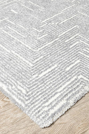 Chiapas Berber Silver Rug 63255 - 760 - Floorsome - MODERN