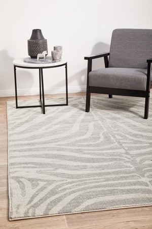 Chrome Savannah Silver Rug - Floorsome - CHROME COLLECTION