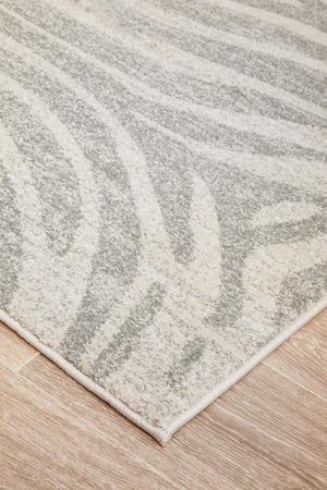 Chrome Savannah Silver Rug - Floorsome - CHROME COLLECTION