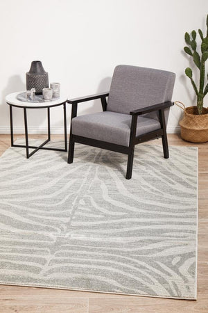 Chrome Savannah Silver Rug - Floorsome - CHROME COLLECTION