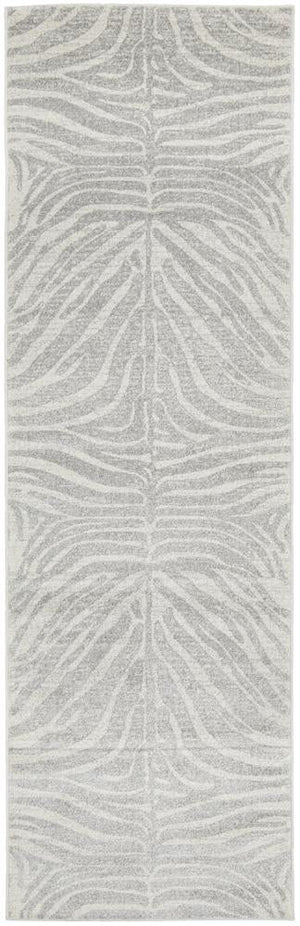 Chrome Savannah Silver Runner Rug - Floorsome - CHROME COLLECTION