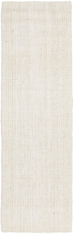 Chunky Natural Fiber Barker Bleach Runner Rug - Floorsome - Flatweave