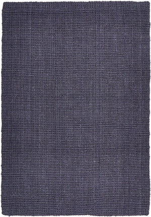 Chunky Natural Fiber Barker Navy Rug - Floorsome - Flatweave