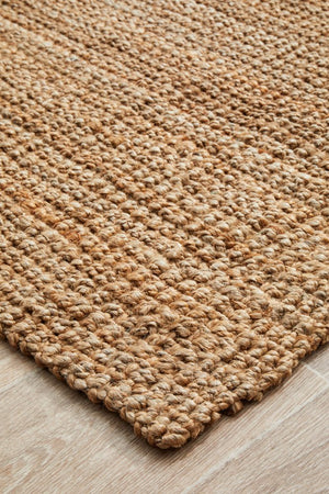 Chunky Natural Fiber Barker Rug - Floorsome - Flatweave