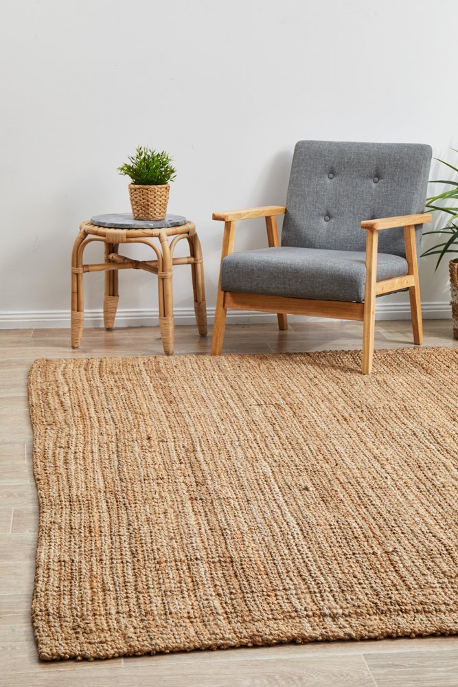 Chunky Natural Fiber Barker Rug