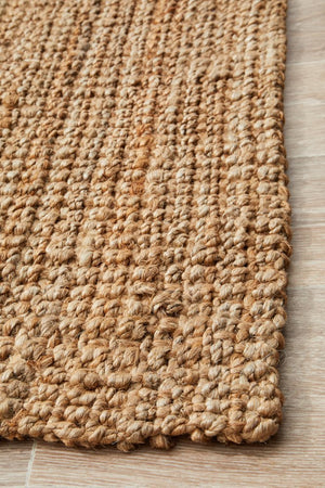 Chunky Natural Fiber Barker Rug - Floorsome - Flatweave