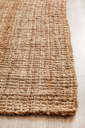 Chunky Natural Fiber Barker Runner Rug - Floorsome - Flatweave