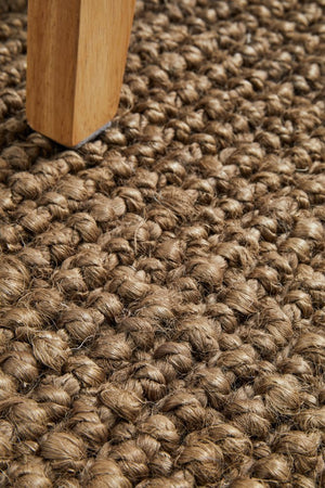 Chunky Natural Fiber Barker Silver Rug - Floorsome - Flatweave