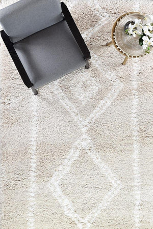 Cobi Shaggy Beige Rug 8745A - Floorsome - SHAGGY