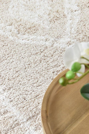 Cobi Shaggy Beige Rug 8745A - Floorsome - SHAGGY